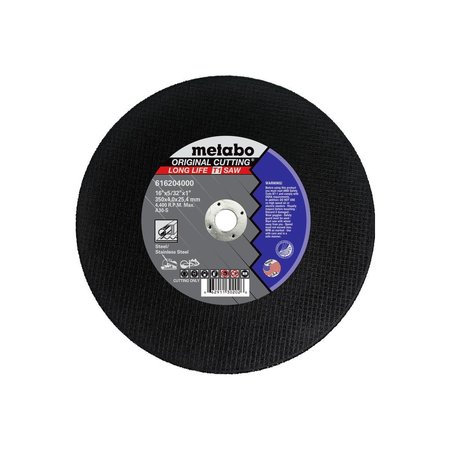 METABO Cutting Wheel 20"X3/16"X1" - A30N Original 616365000